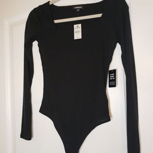 NWT Express Squareneck Bodysuit Small